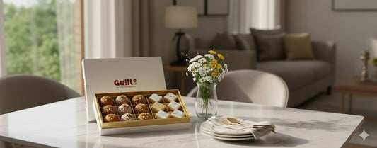 Assorted Box Protein Laddu + Motichur Laddu